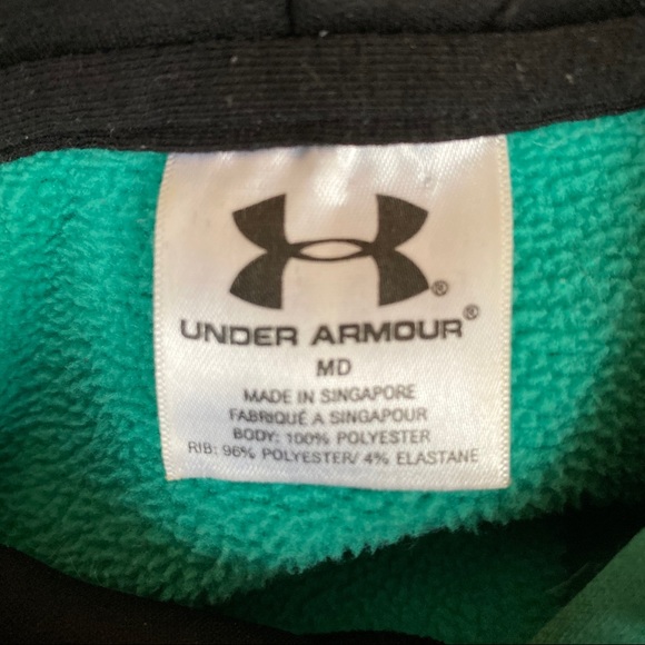 Under Armour Ladies Hoodie in Teal - Picture 3 of 3